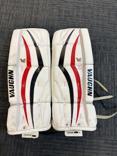 26+1.5" Vaughn Velocity V6 Goalie Leg Pads (Used)