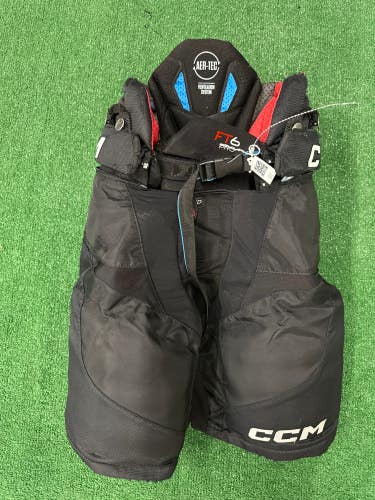 Black Senior Medium CCM Jetspeed FT6 Pro Hockey Pants (Used)