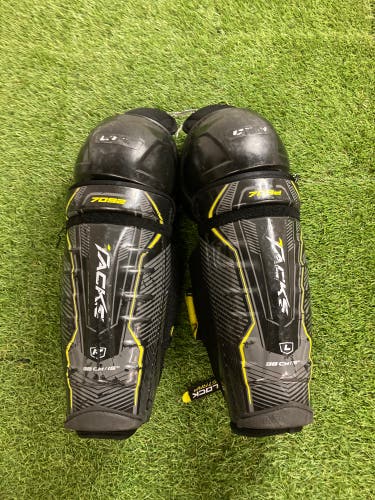 Senior CCM Tacks 7092 Shin Pads 15" (Used)