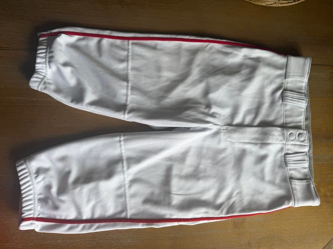 White Men's Small Adult Champro Game Pants - Knickers (New)