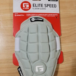 G-Form Elite Speed Baseball Elbow Guard Youth One Size Gray Brand New