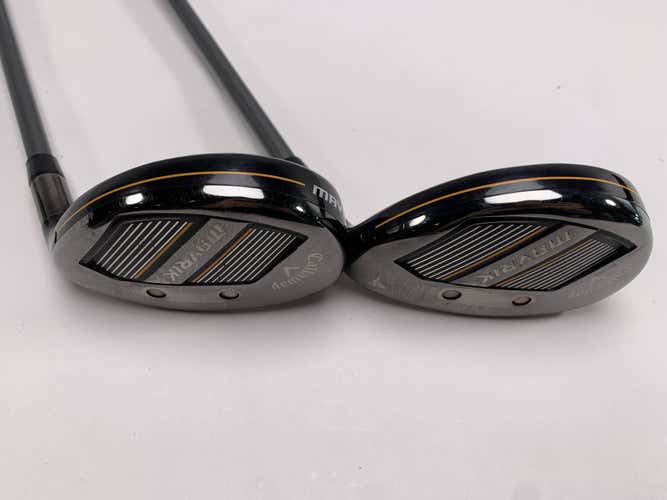 Callaway Mavrik 4 & 5 Hybrid Set 20* 23* Project X Catalyst 5.5 65g Mens RH