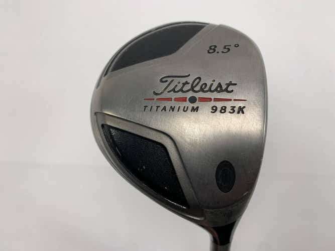 Titleist 983 K Driver 8.5* Fujikura Speeder Stiff Graphite Mens RH