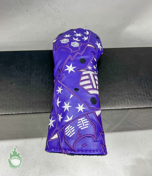 Used Bettinardi Windy City Wizard T Hive Eyes Wood Cover Headcover RARE
