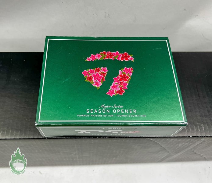 One Dozen NEW TaylorMade TP5 Pix Season Opener Masters Golf Balls Azalea