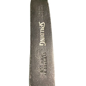 Spalding T.P. Mills 8 Blade Putter RH Steel 35" Shaft Label And Original Grip