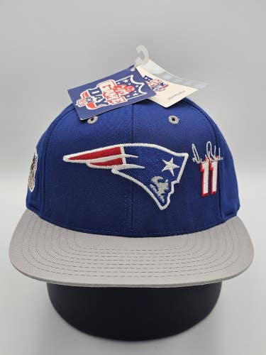 NEW Vintage New England Patriots Drew Bledsoe QB Club NFL Sports Hat Snapback