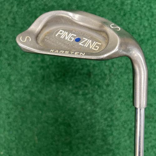 PING Zing Blue Dot Sand Wedge SW Men's Right Hand Steel Shaft KT-M MRH