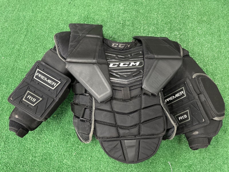 Intermediate Small CCM Premier R1.9 Goalie Chest Protector (Used)