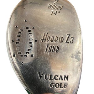 Vulcan 2-Woody Z3 Tour Hollowback 2 Hybrid RH S300 Stiff Steel 40" Factory Grip