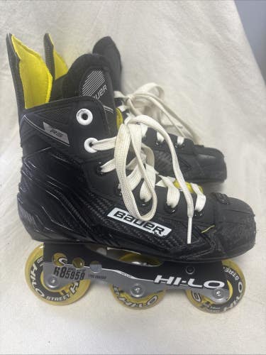 Youth Size 13 Bauer RS Inline Skates Rollerblades. Excellent Condition