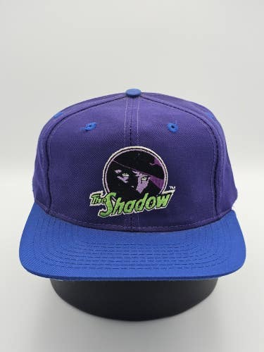 NEW Vintage 1994 The Shadow Movie Promo Purple Plain Logo Vtg Hat Cap Snapback