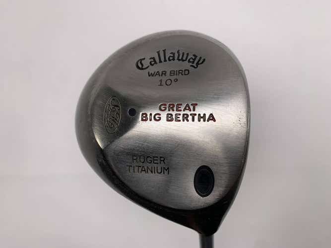 Callaway Original Great Big Bertha Driver 10* GBB UL Firm Graphite Mens RH
