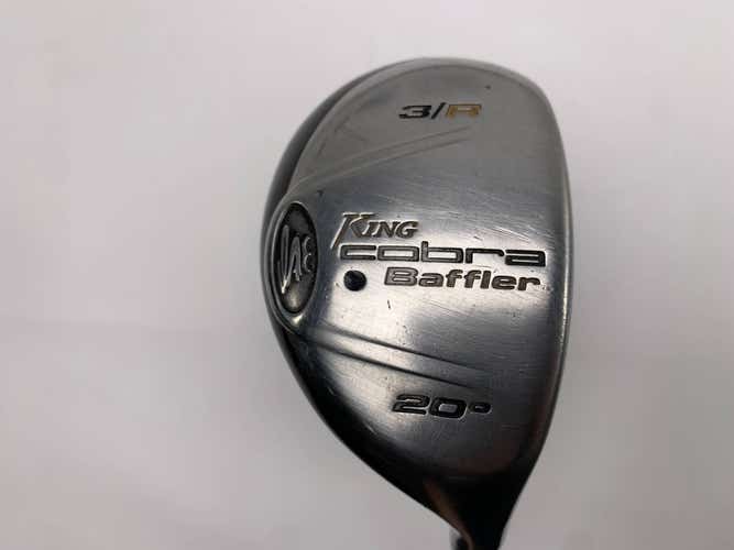 Cobra Baffler 2005 3 Hybrid 20* Aldila NV HL 65g Stiff Graphite Mens RH