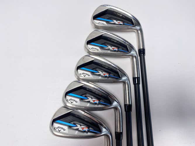 Callaway XR OS Iron Set 5-9 Fubuki AT50x5ct 50g Senior Graphite Mens RH