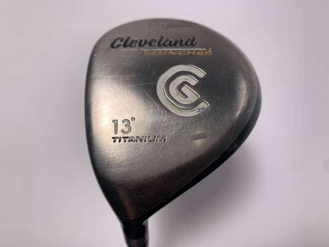 Cleveland Launcher Fairway Wood 13* Aldila Launcher Gold 65g Stiff Mens LH