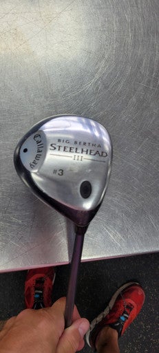 Used Callaway BB STEELHEAD 3 Mens Fairway Wood RH 3 Wood 11497-S000151437