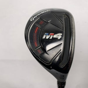 TaylorMade M4 3 Hybrid 19* Fujikura Atmos 6R Regular Graphite Mens RH