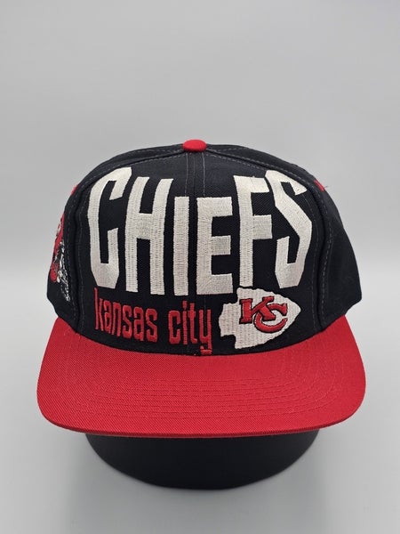 NEW Vintage Kansas City Chiefs NFL Sports Logo 7 Big Logo Hat SAMPLE Snapback