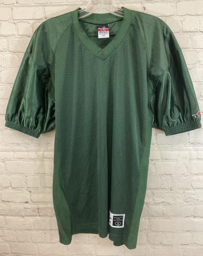 Alleson Athletic Youth 100% Polyester Mesh Football Jersey Green Large