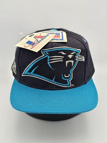 NEW Vintage Carolina Panthers 1990s Logo Athletic Big Logo NFL Hat Vtg Snapback