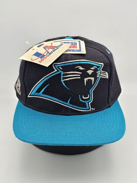NEW Vintage Carolina Panthers 1990s Logo Athletic Big Logo NFL Hat Vtg Snapback