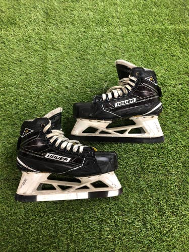 Intermediate Bauer Supreme 1S Hockey Goalie Skates Regular Width 6.5 (Used)