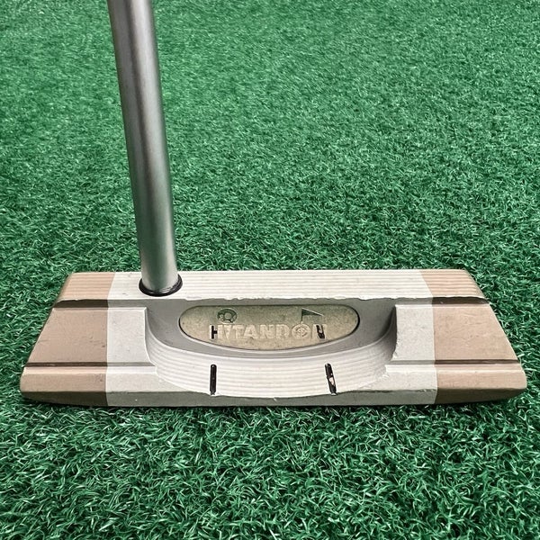 Tungsten Copper Golf Club Putter HiTandon Putt-In R/ Hand Golf Pride Grip 35" HC