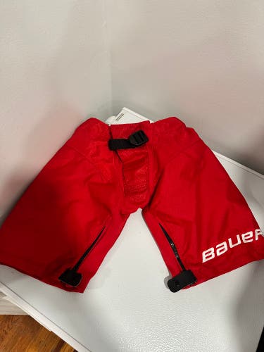 Bauer S21 Pant Shell | Junior Small (New Without Tags) RED (Hard To Find Color)