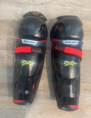 Senior Bauer 15" Shin Pads (Used)