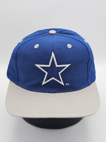 NEW Vintage Dallas Cowboys NFL Sports Logo 7 Twill Plain Logo Hat Vtg Snapback