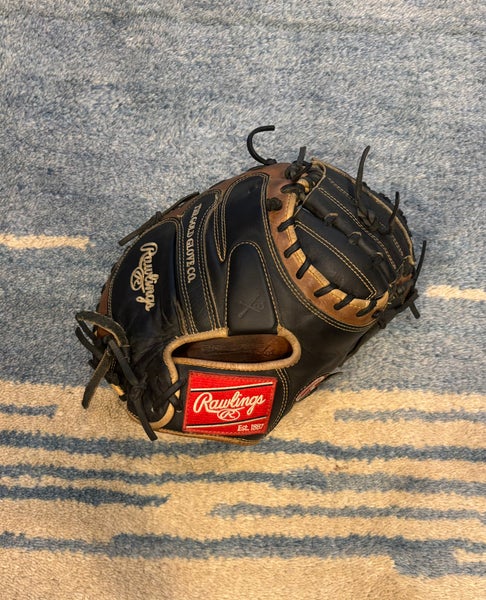 2024 Rawlings Heart of the Hide RH Catcher's Baseball Glove 33" (Used)