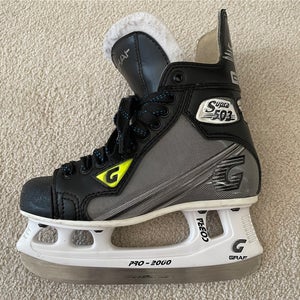 Graf Supra 503 Hockey Skates Regular Width Size 3 (Used)