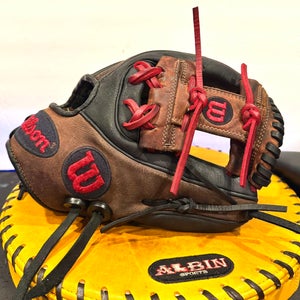 Wilson A2K RH Infield Baseball Glove 11.5" (Used)