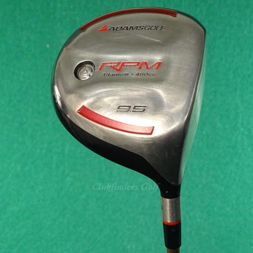 Adams RPM Titanium 460cc 9.5 Driver Aldila NVS-RPM 65-S Graphite Stiff w/ HC