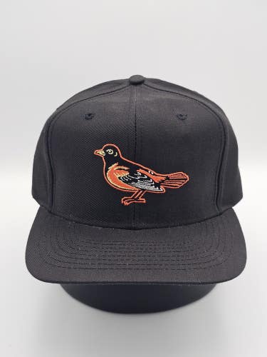NEW Vintage Baltimore Orioles MLB Sports Logo 7 Twill Plain Logo Hat Snapback