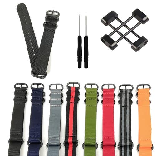 Suunto D9tx Wrist Strap, Stainless Steel Adapters Scuba Dive Computer Watch Band
