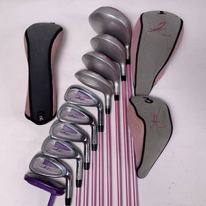 Wilson Hope Club Set Driver 3W 5W 4H 5-9 Putter Hope Ladies RH HC