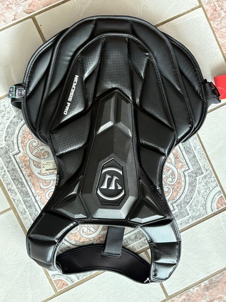 Large Warrior Nemesis Pro Chest Protector (New) lacrosse goalie