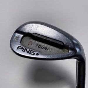 Ping Tour-W Brushed Silver Lob Wedge LW 58* Black Dot AWT Wedge Steel Mens RH