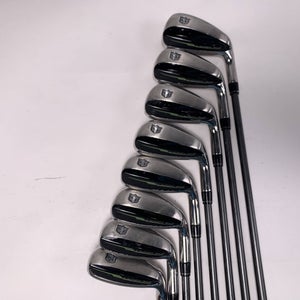 Wilson Launch Pad 2 Iron Set 5-PW+GW+SW Project X Even Flow 5.0 55g Senior RH