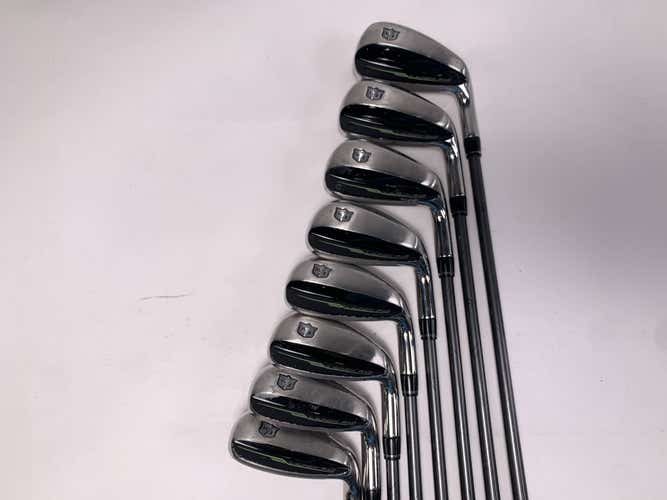 Wilson Launch Pad 2 Iron Set 5-PW+GW+SW Project X Even Flow 5.0 55g Senior RH