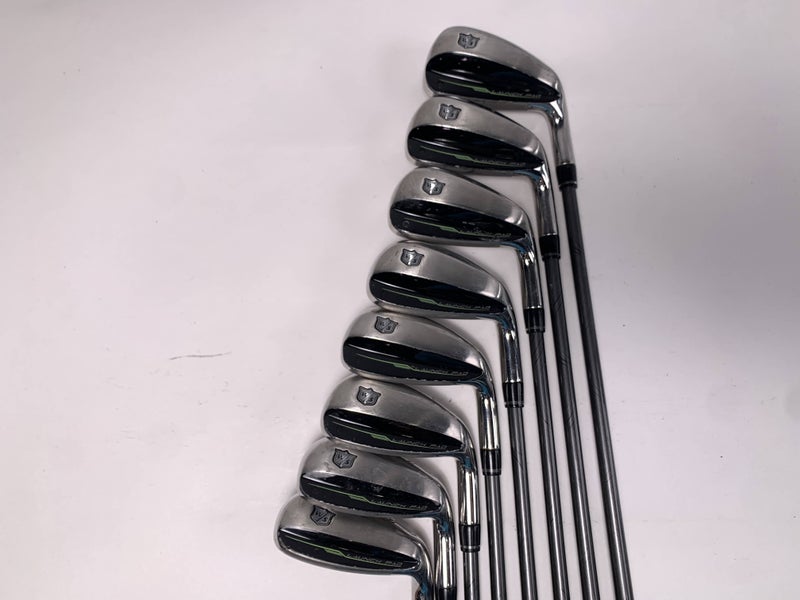 Wilson Launch Pad 2 Iron Set 5-PW+GW+SW Project X Even Flow 5.0 55g Senior RH