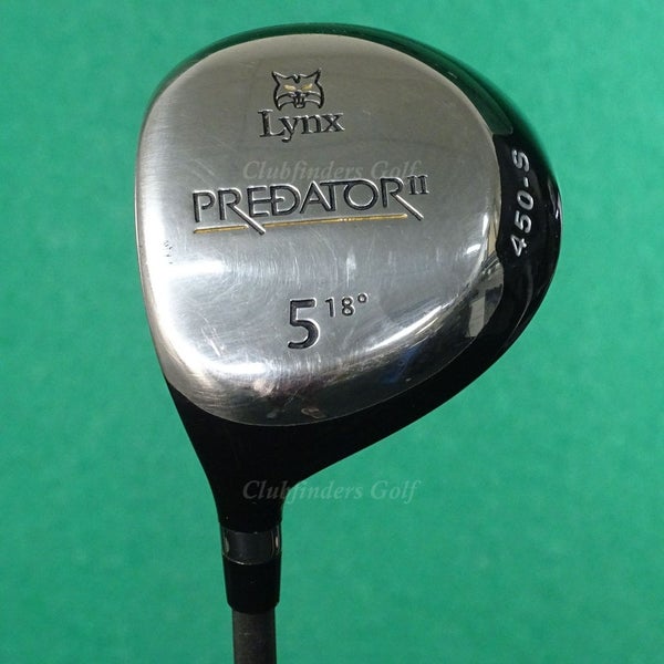 LH Lynx Predator II Fairway 18 5 Wood Factory System 350 UST Graphite Stiff