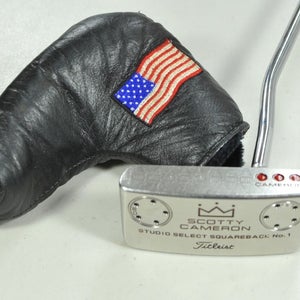 Titleist 2008 Scotty Cameron Studio Select Squareback No. 1 35" Putter  # 201512
