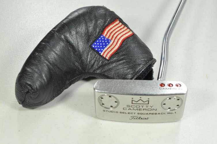 Titleist 2008 Scotty Cameron Studio Select Squareback No. 1 35" Putter # 201512