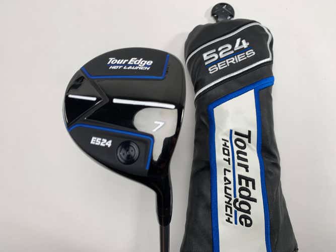 Tour Edge Hot Launch E524 7 Fairway Wood 21* Aldila Ascent 50g Senior RH HC NEW