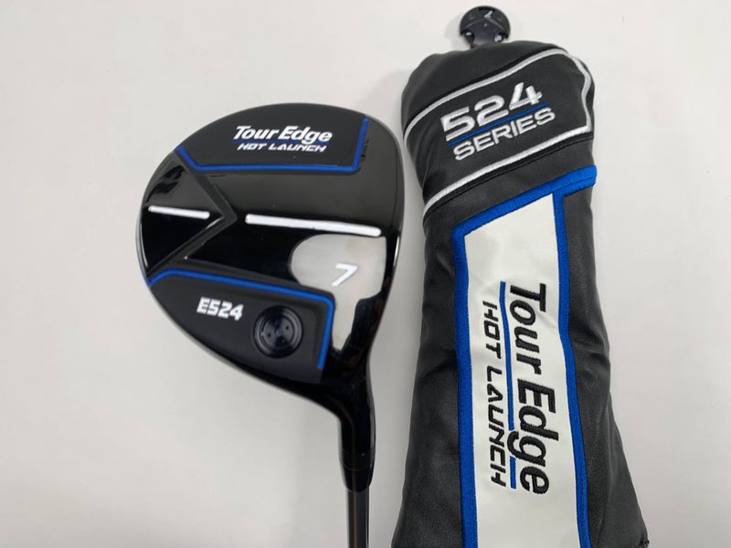 Tour Edge Hot Launch E524 7 Fairway Wood 21* Aldila Ascent 50g Senior RH HC NEW