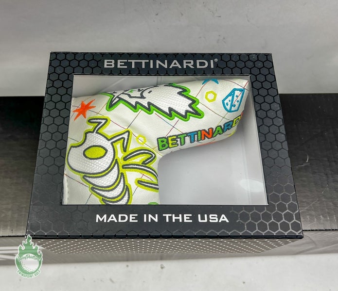 Pre-owned 2024 Bettinardi Neon Multi Icon Putter Head Cover Headcover - RARE