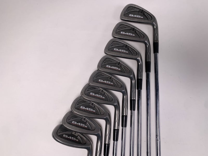 Tommy Armour 845 S Oversize Iron Set 3-PW+GW Stiff Steel Mens RH